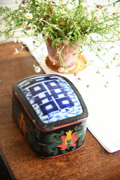 Chinese Papier Mache Box