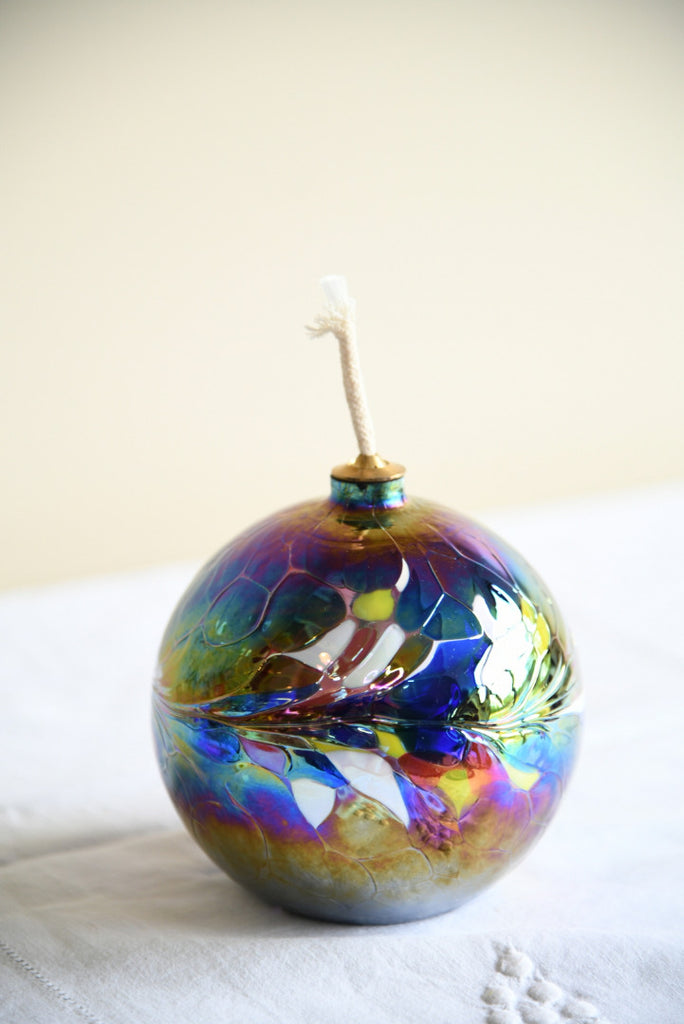 Studio Glass Oil Lamp