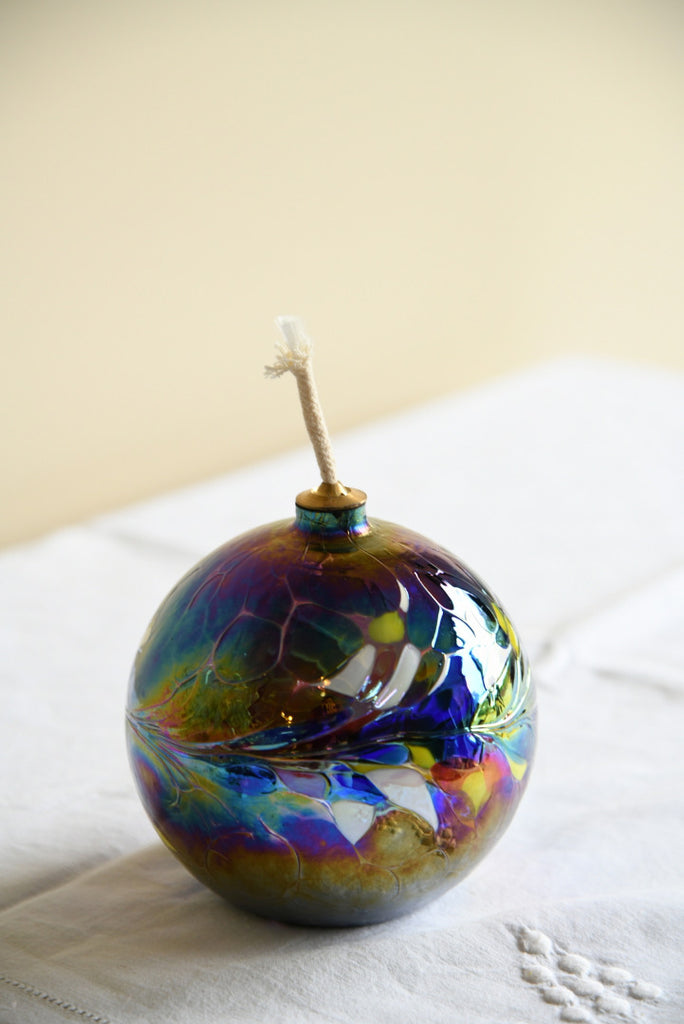 Studio Glass Oil Lamp