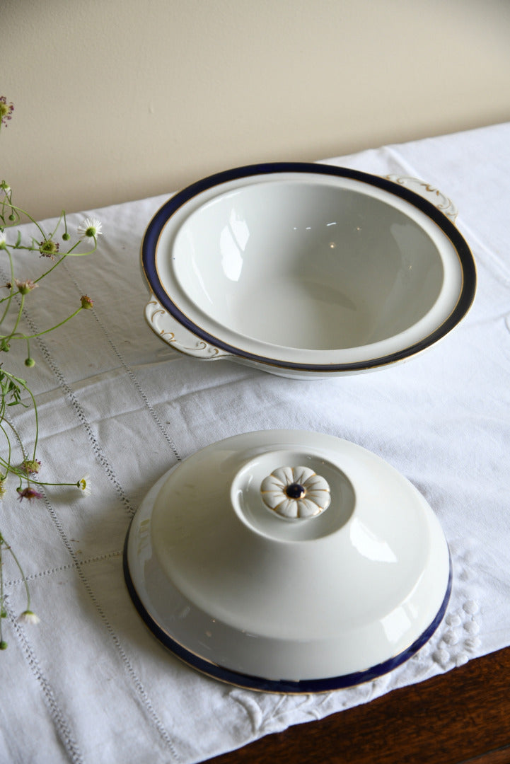 Booths Blue & White Tureen