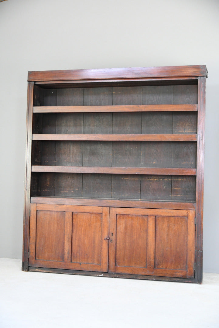 Large Antique Mahogany Cupboard