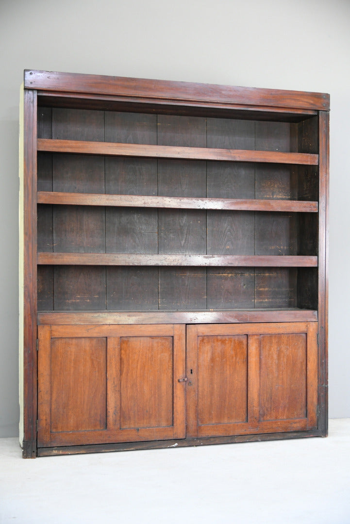 Large Antique Mahogany Cupboard