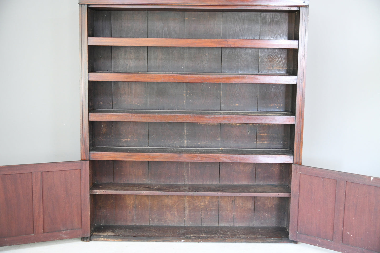 Large Antique Mahogany Cupboard