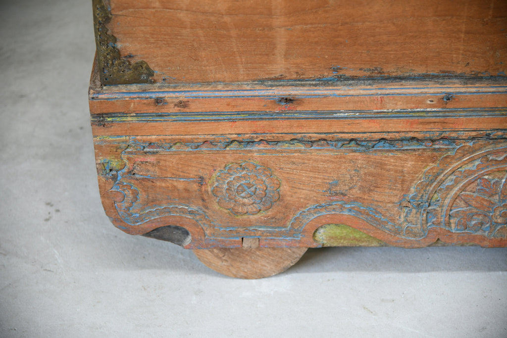 Indian Teak Dowry Chest