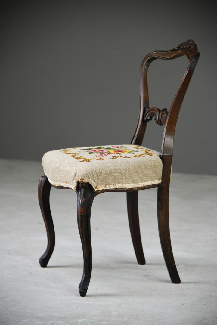 Single Antique Dining Chair