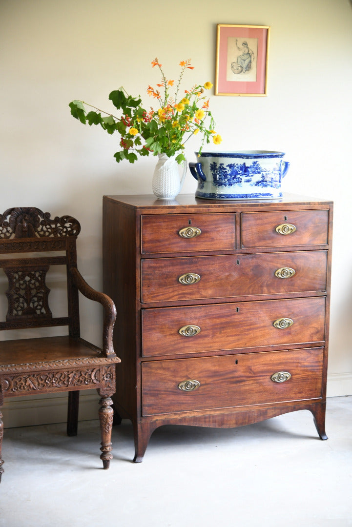 19th Century Antqiue Mahogany Chest of Drawers