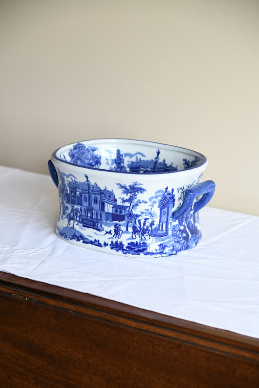 Blue & White Footbath