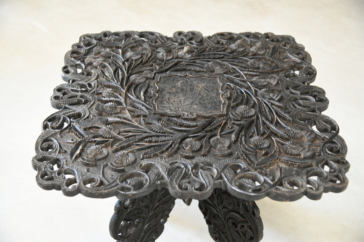 Anglo Indian Carved Table