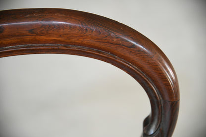 Pair Rosewood Dining Chairs