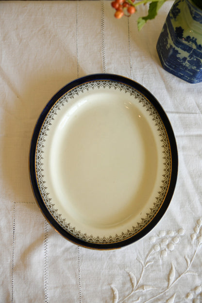 Doulton Burslem Belmont Oval Plate