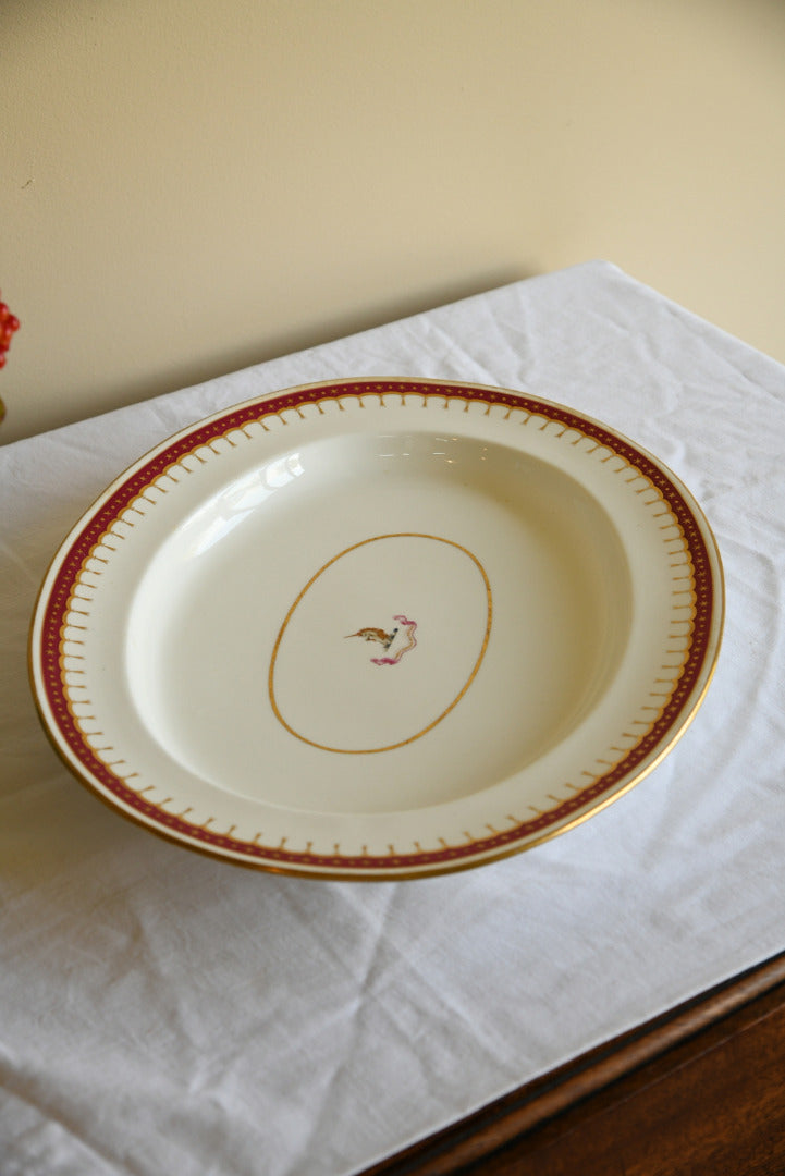 Copeland Porcelain Oval Plate