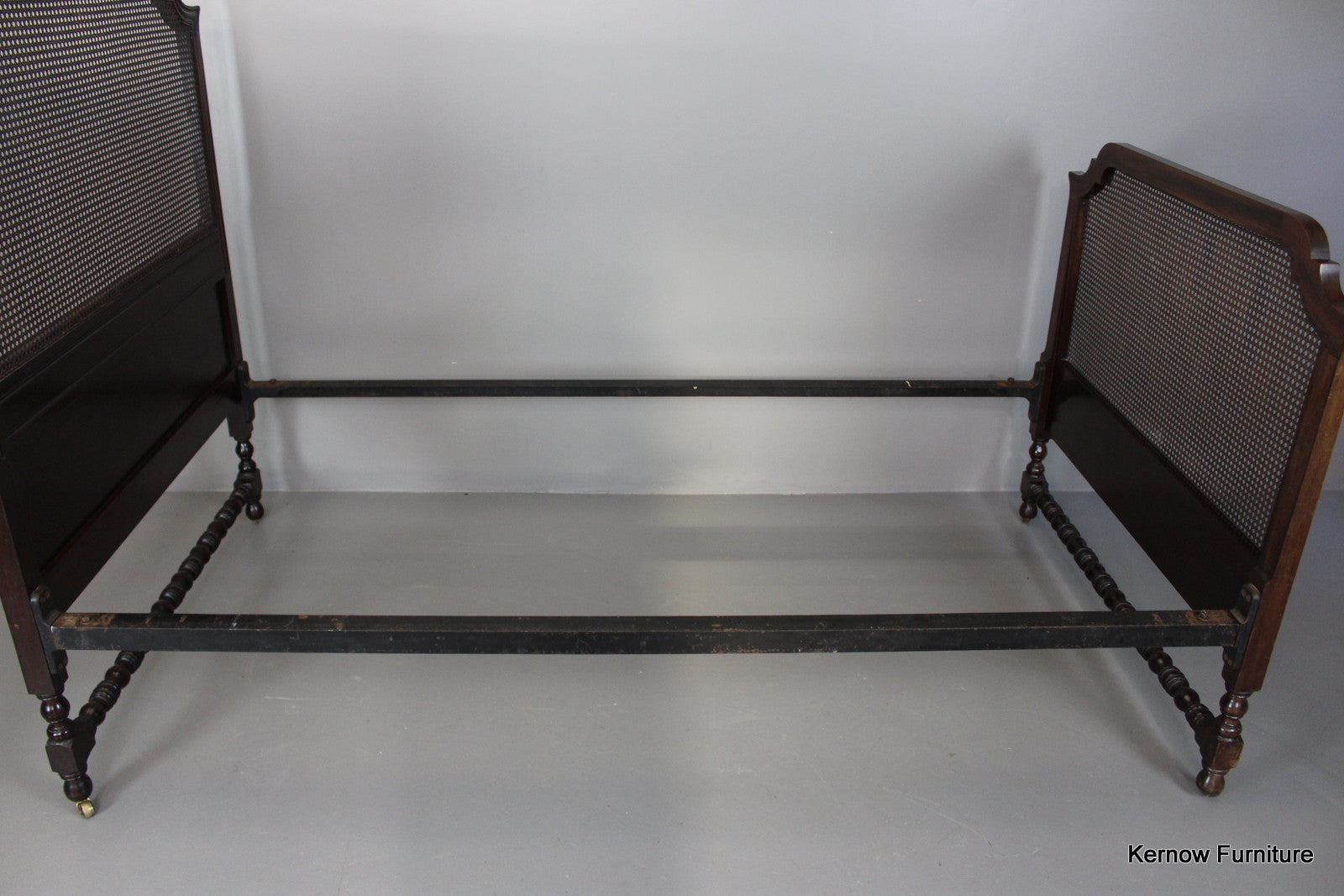 Single Early 20th Century Single Bed Frame - Kernow Furniture