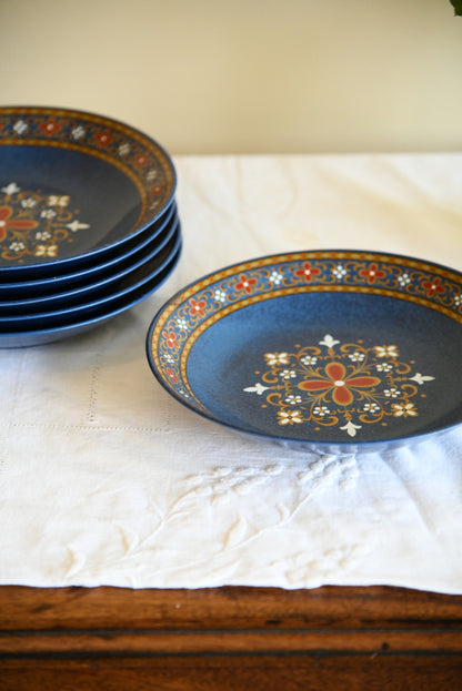 6 Retro Winterling Schwarzenbach Bavaria Bowls