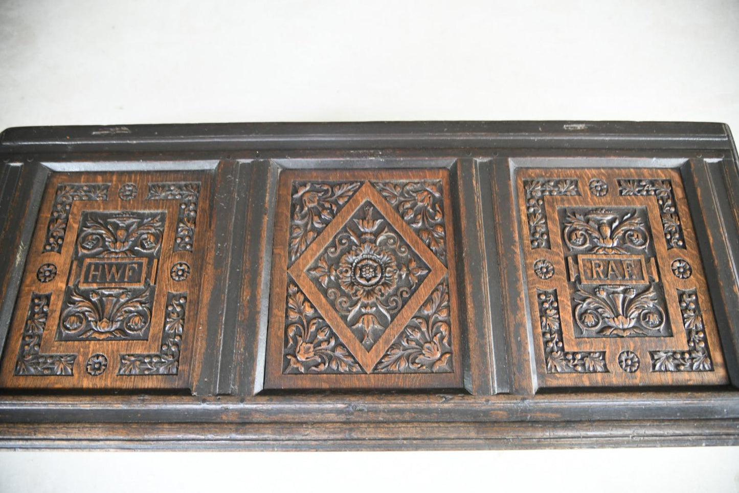 Charles II Oak Panel Chest