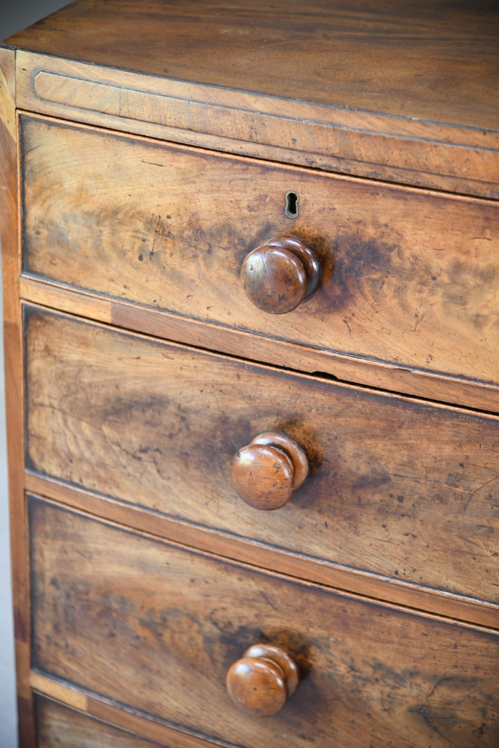 Antique George IV Mahogany Chest of Drawers