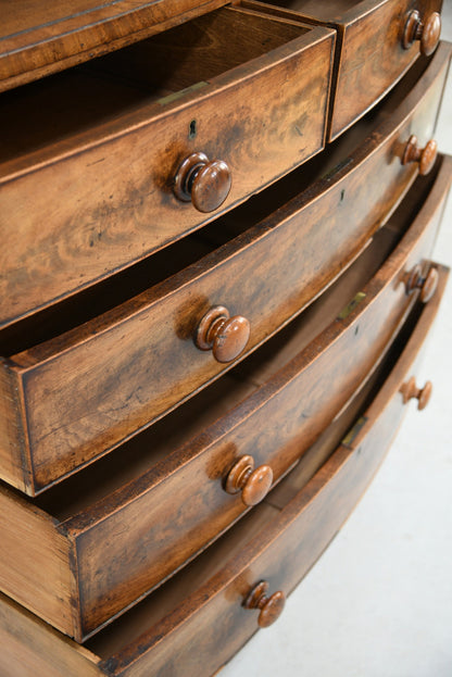 Antique George IV Mahogany Chest of Drawers