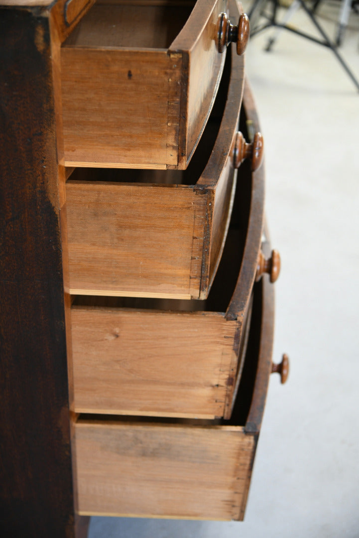 Antique George IV Mahogany Chest of Drawers