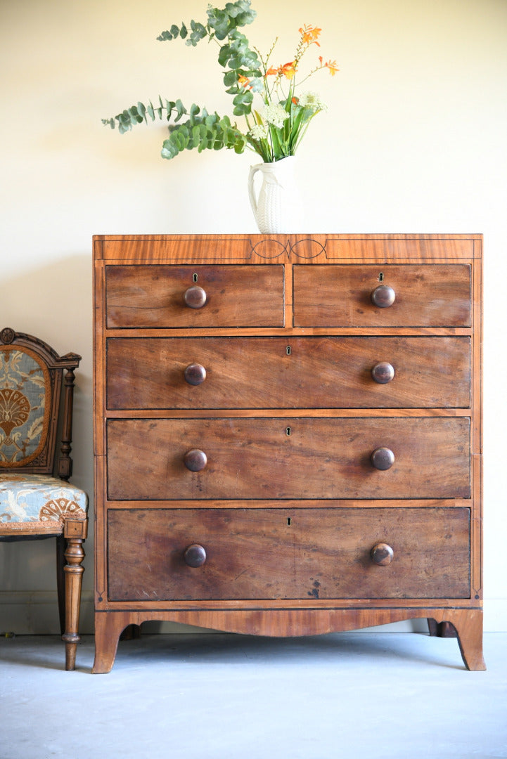 Antique Mahogany Chest of Drawers