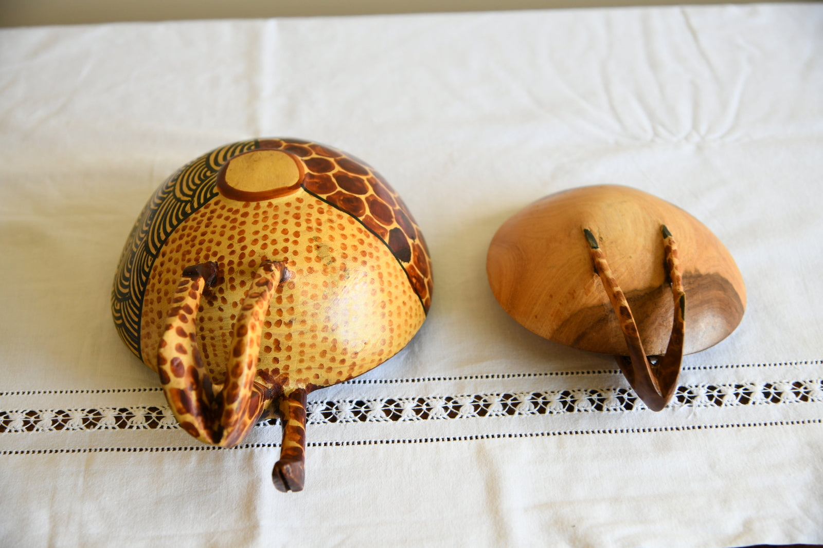 Carved African Wooden Bowls