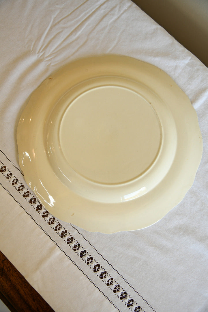 Single Cream Serving Plate