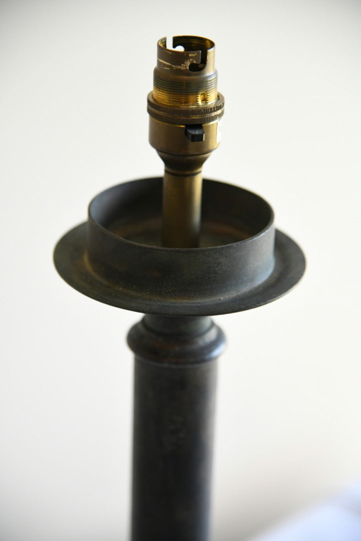 Single Bronze Table Lamp