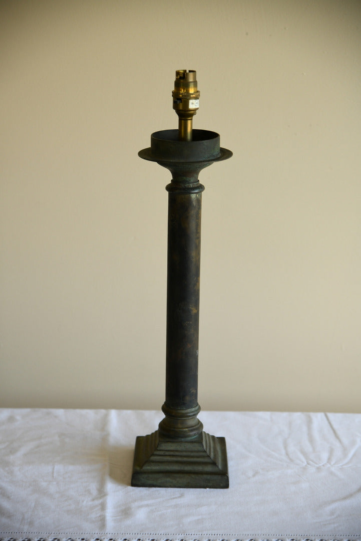 Single Bronze Table Lamp