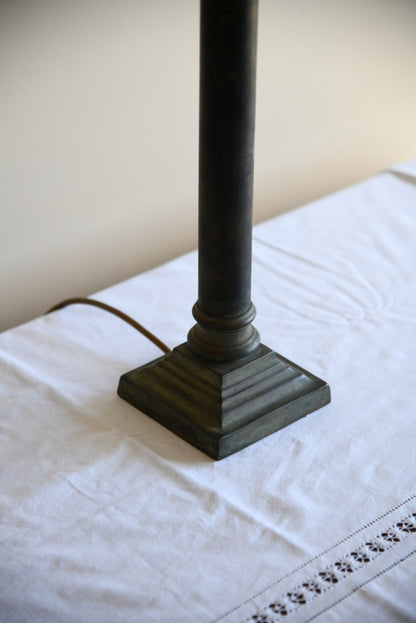 Single Bronze Table Lamp