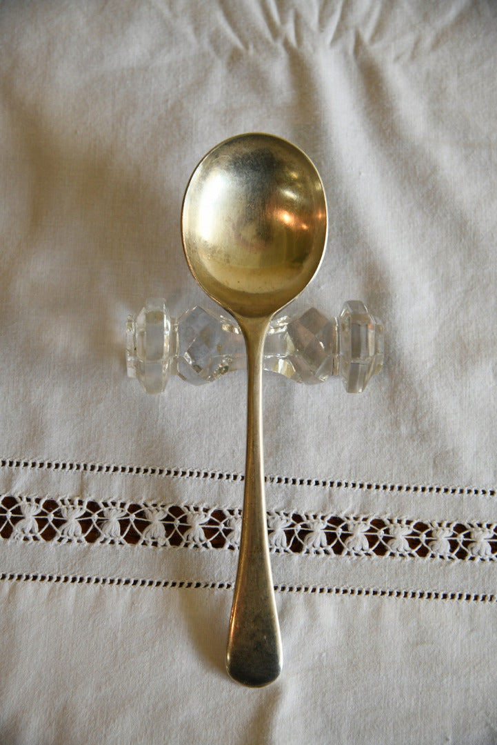 5 EPNS Soup Spoons