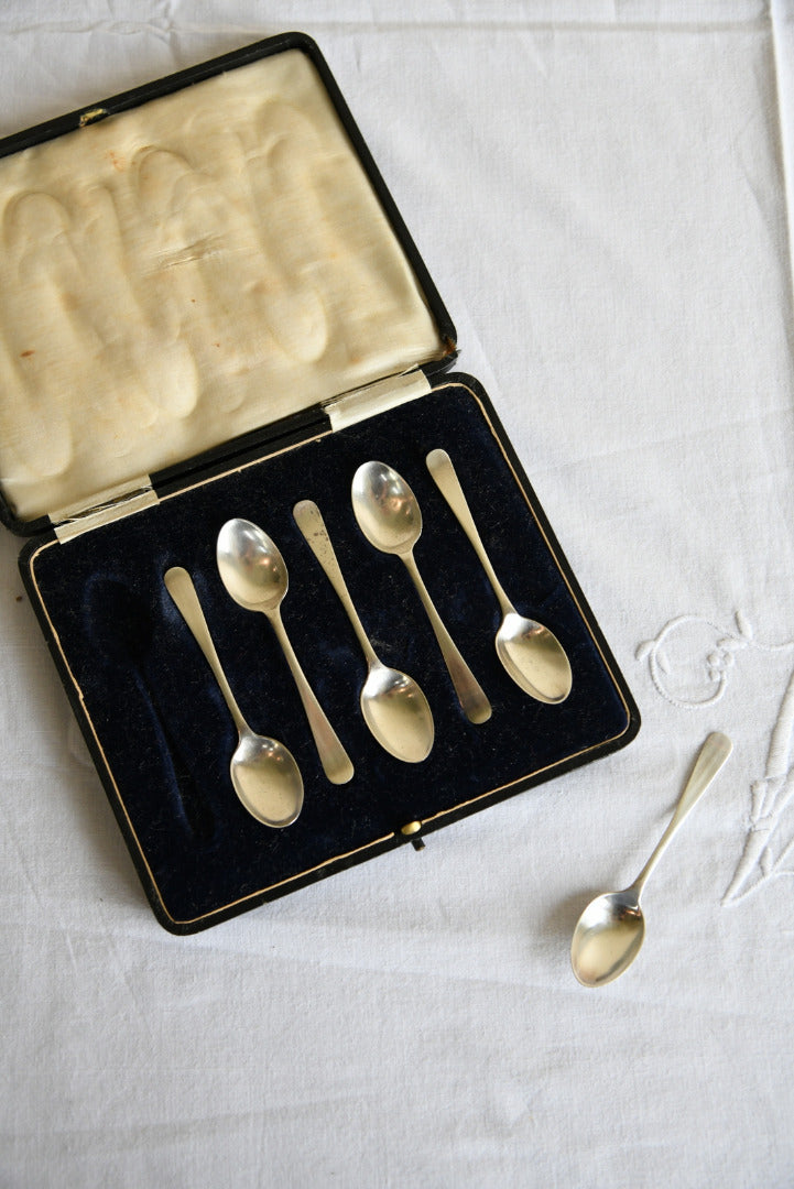 Boxed Silver Tea Spoons