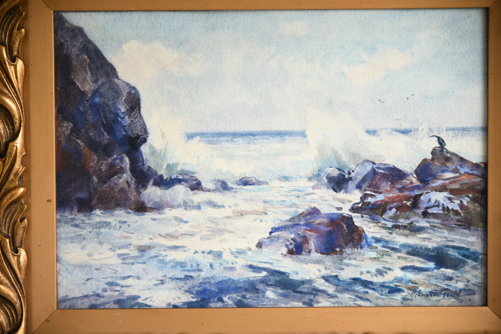 Seascape Watercolour - Gould