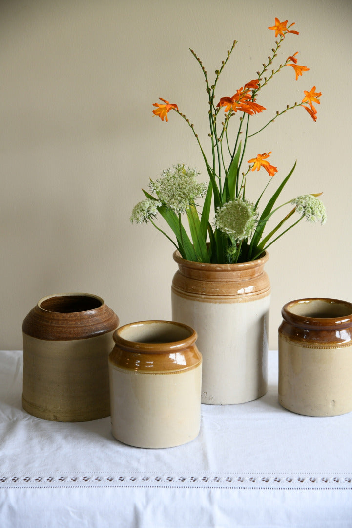 Stoneware Kitchen Jars