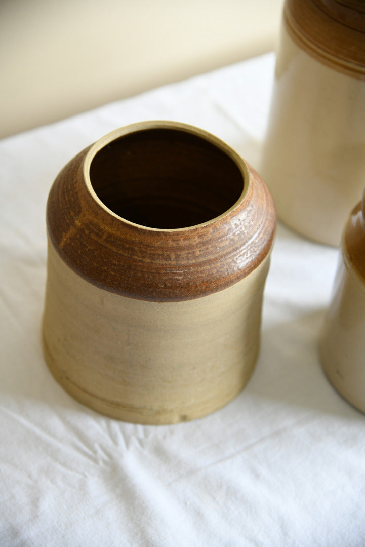 Stoneware Kitchen Jars