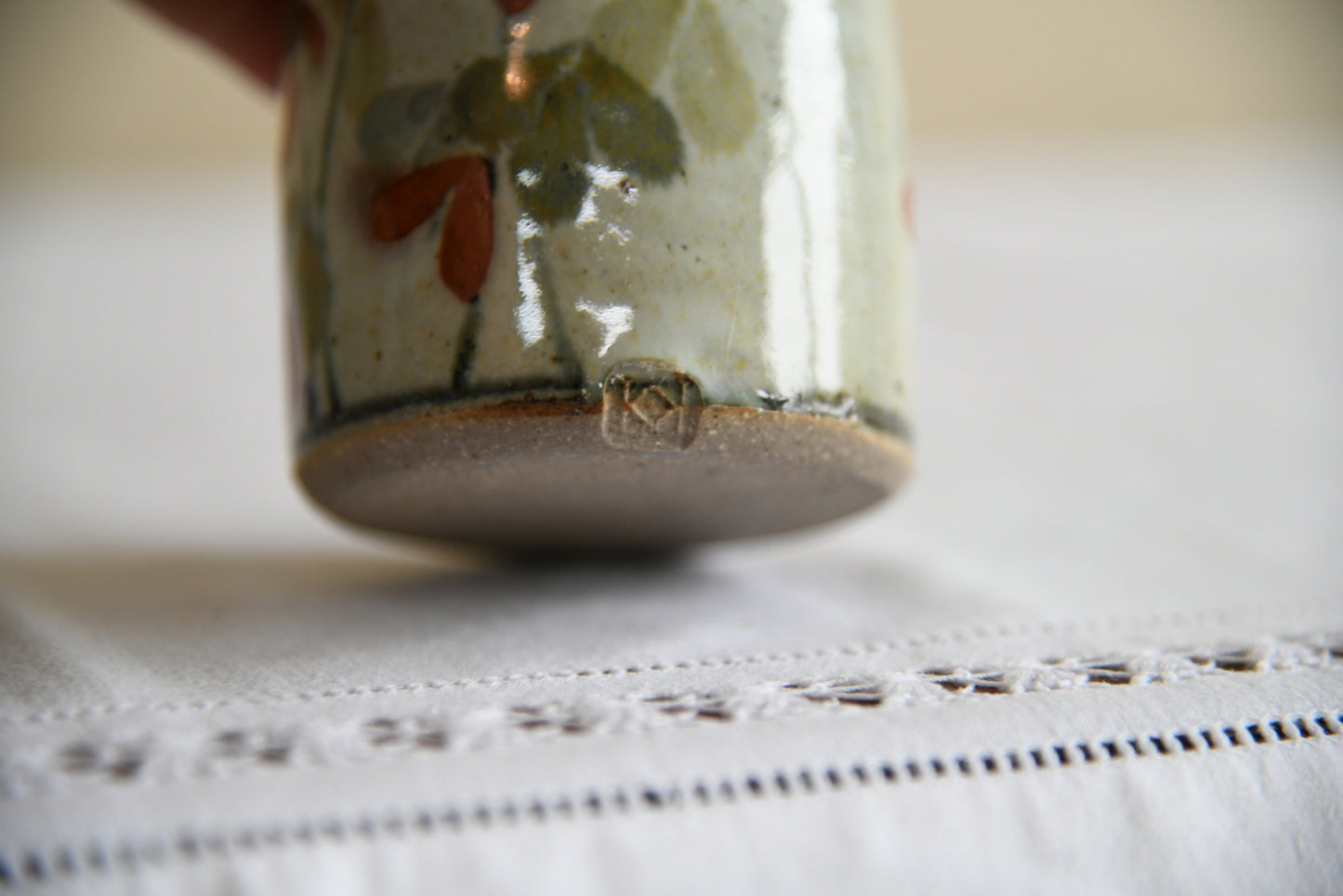 Pottery Loaf Dish & Vase