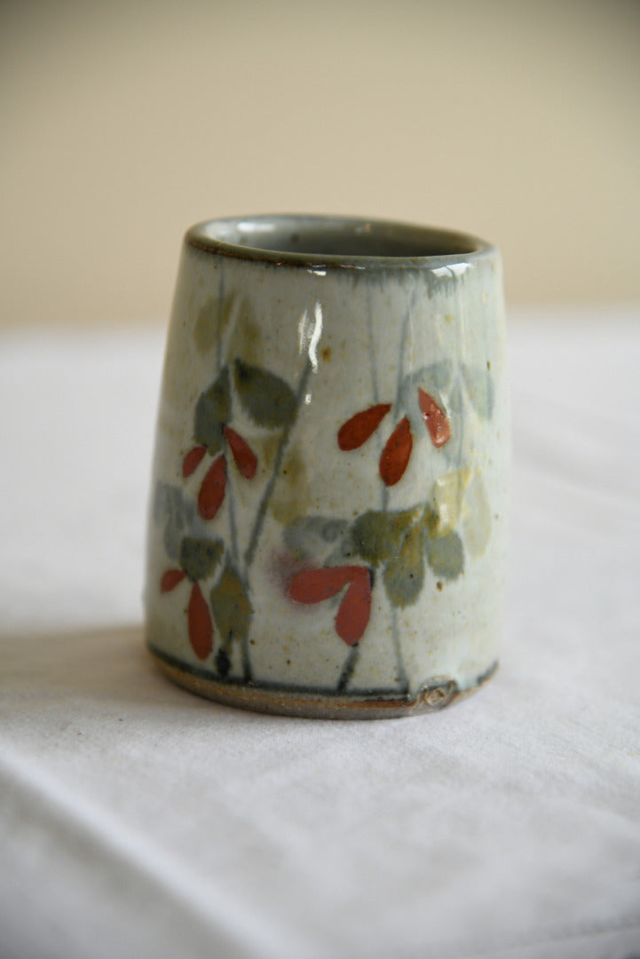 Pottery Loaf Dish & Vase