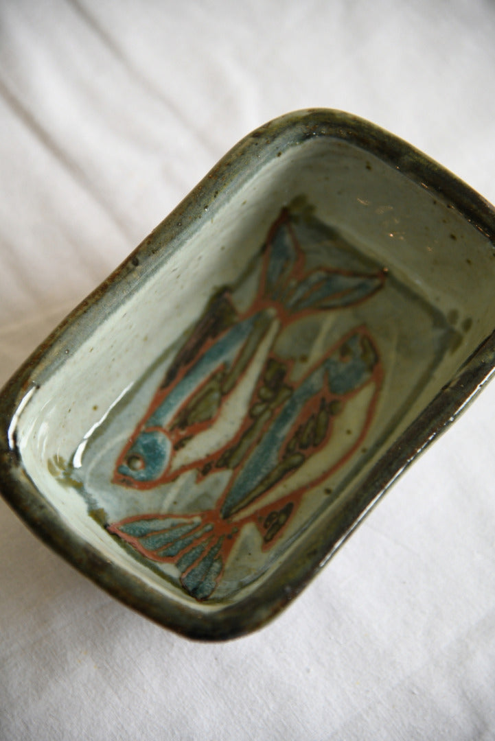 Pottery Loaf Dish & Vase