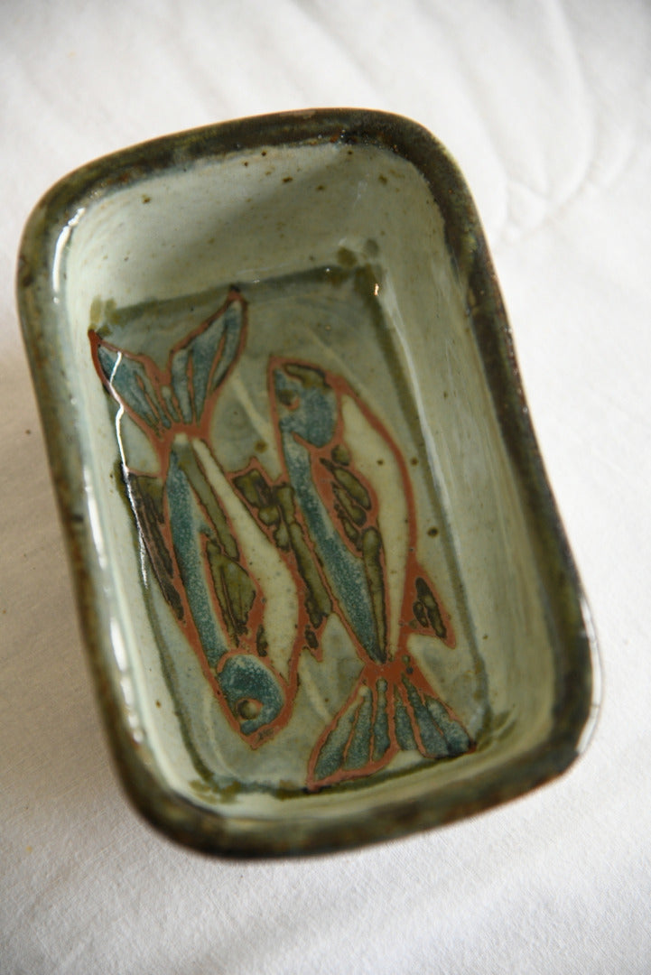 Pottery Loaf Dish & Vase