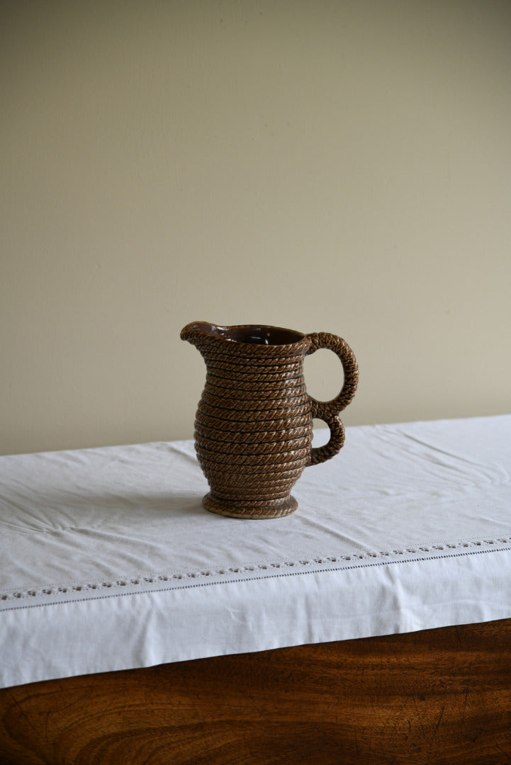 Govancroft Brown Rope Pitcher