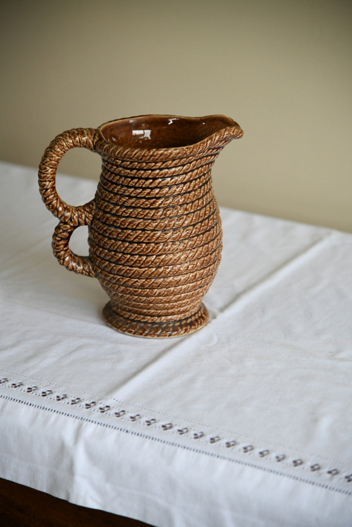 Govancroft Brown Rope Pitcher