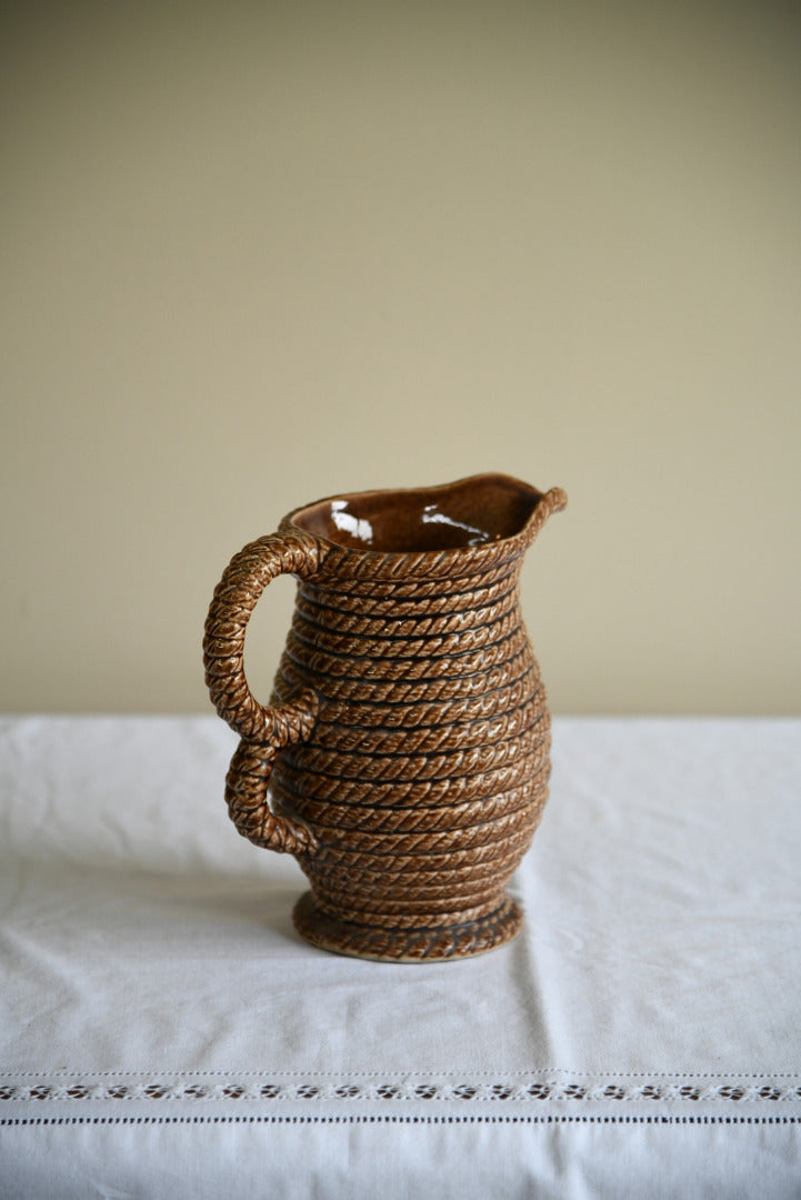 Govancroft Brown Rope Pitcher