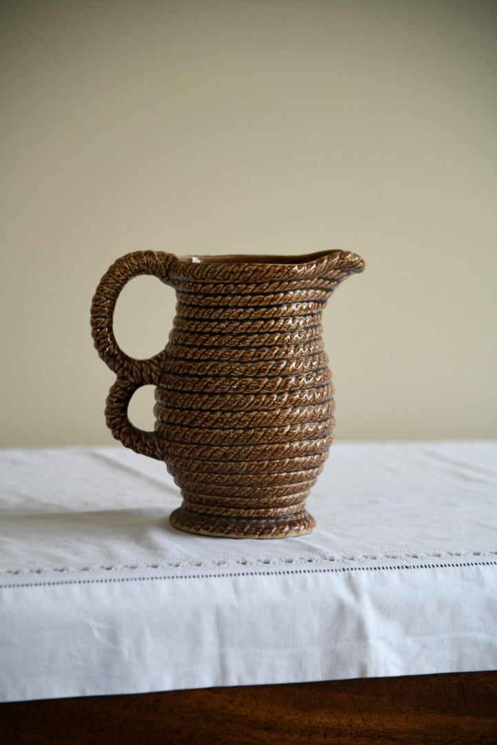 Govancroft Brown Rope Pitcher