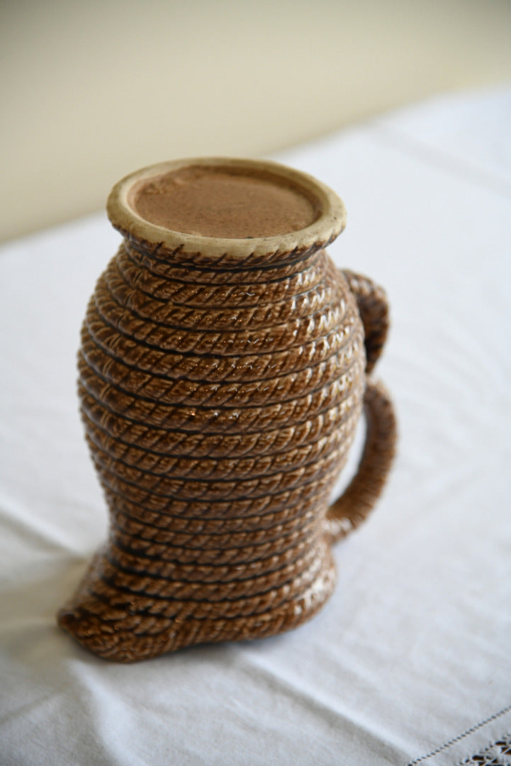 Govancroft Brown Rope Pitcher