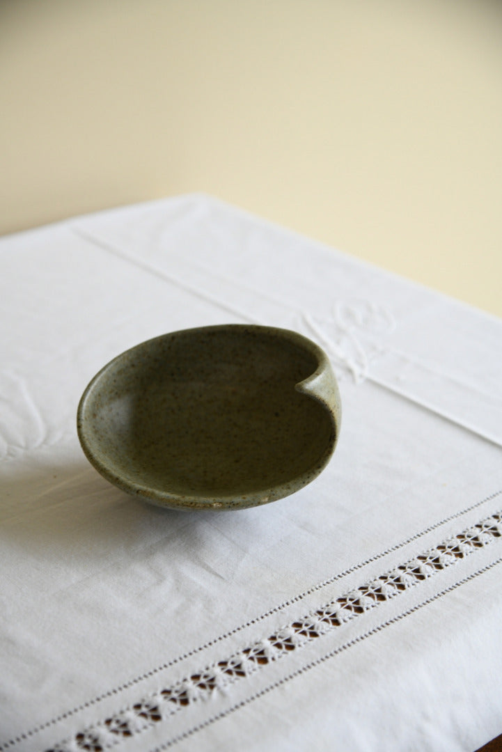 Asymmetrical Pottery Dish