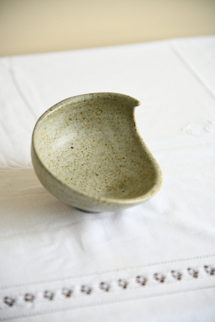 Asymmetrical Pottery Dish