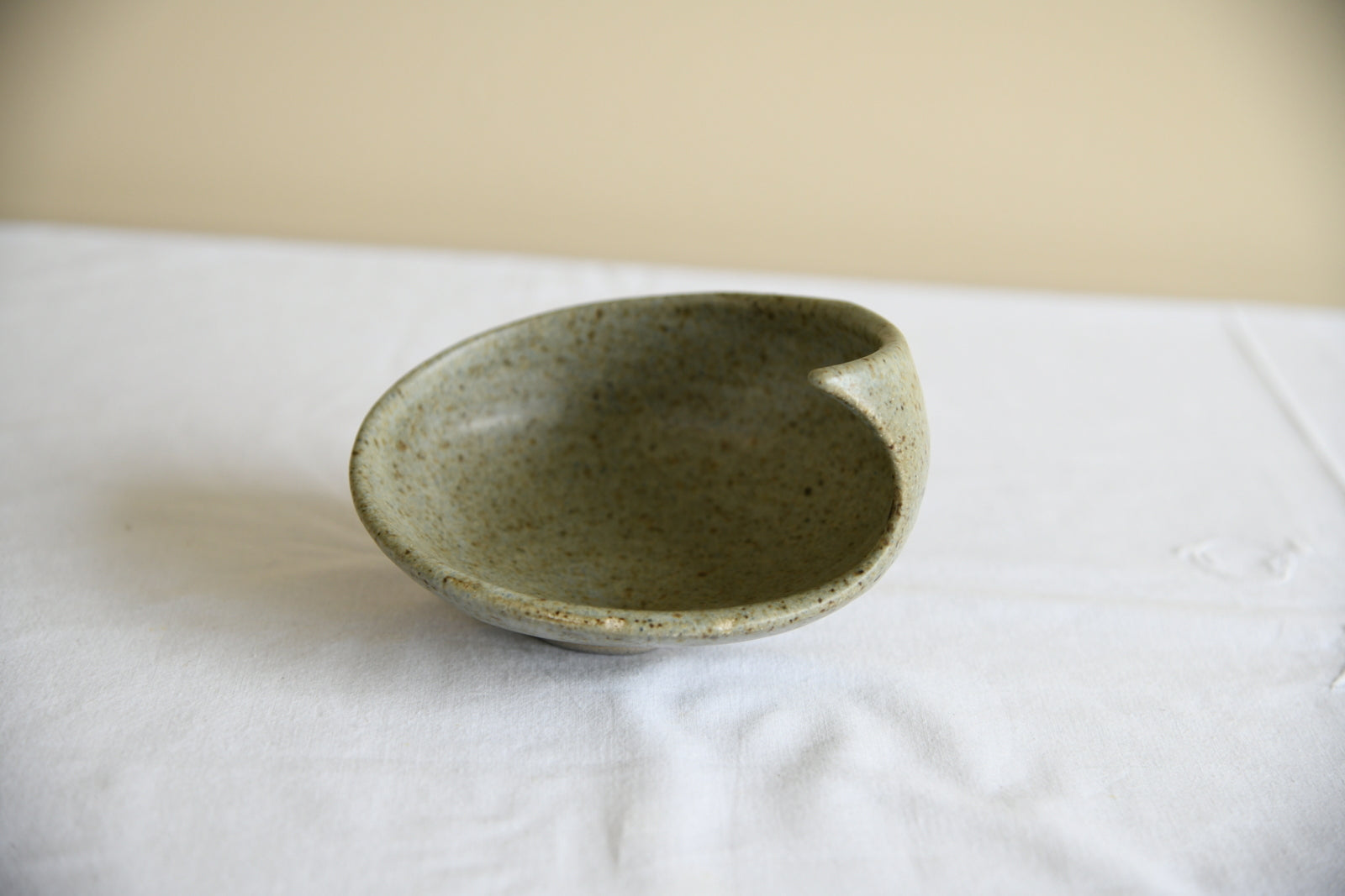 Asymmetrical Pottery Dish