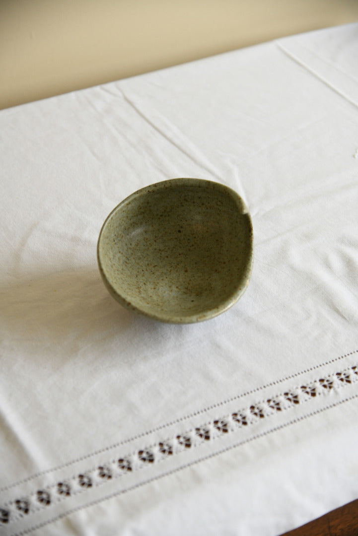 Asymmetrical Pottery Dish