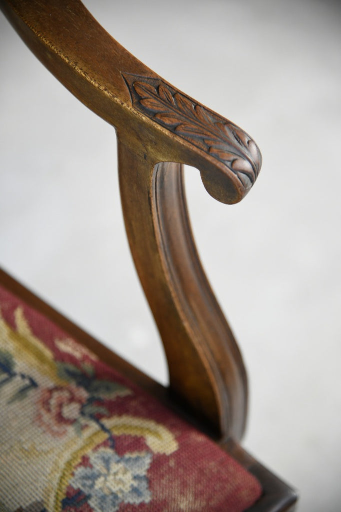 Single Mahogany Carver Chair