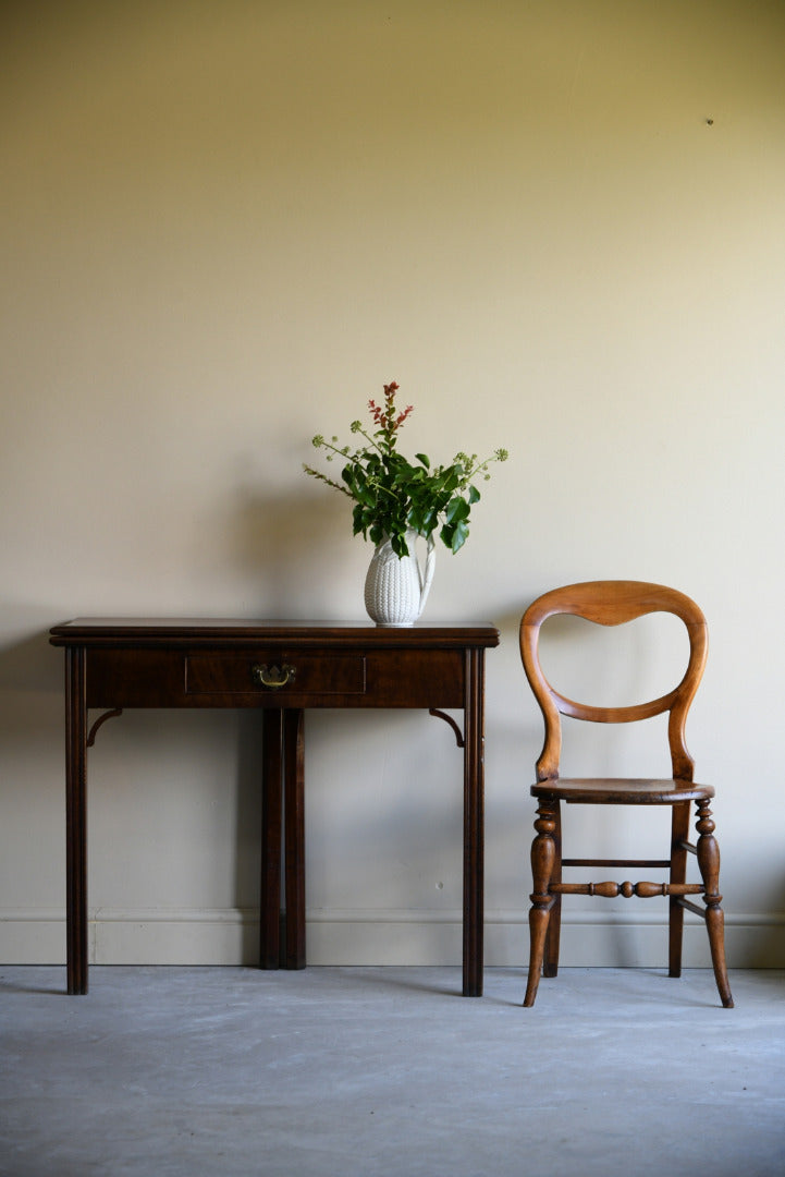 Antique Mahogany Tea Table