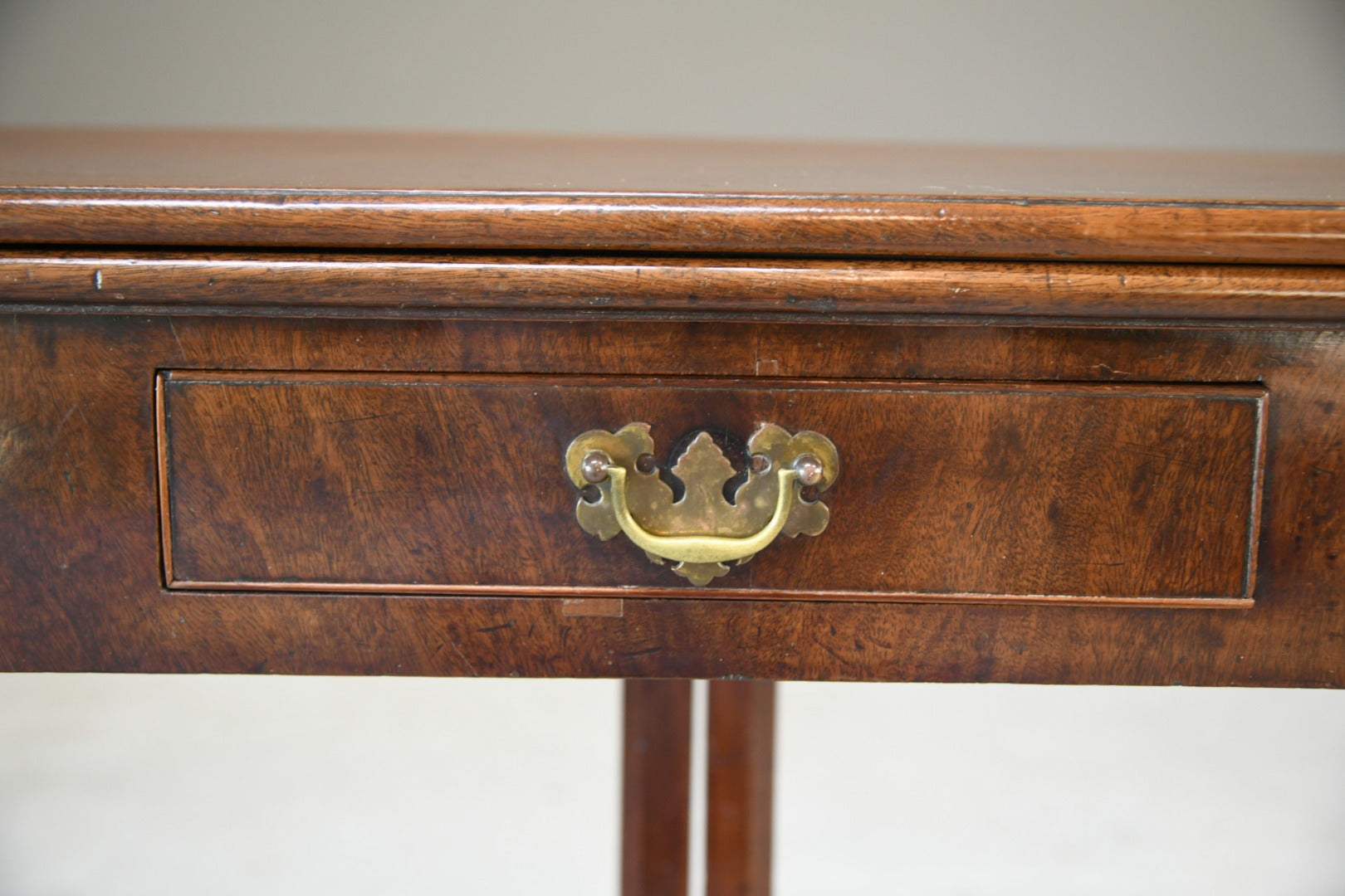 Antique Mahogany Tea Table