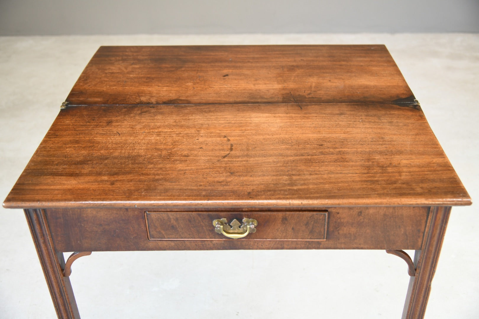 Antique Mahogany Tea Table