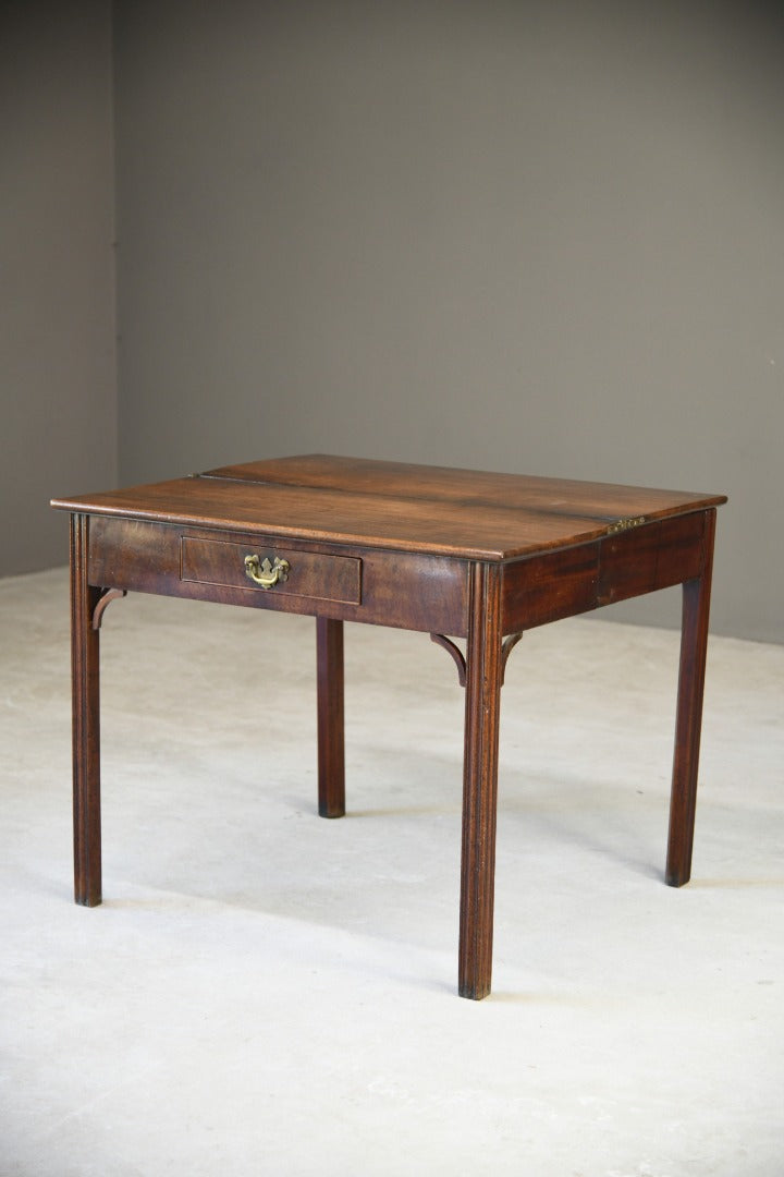 Antique Mahogany Tea Table